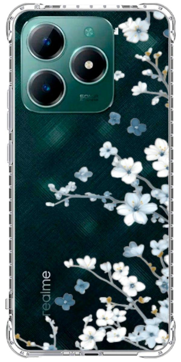 Capinha para Celular Flores de Inverno