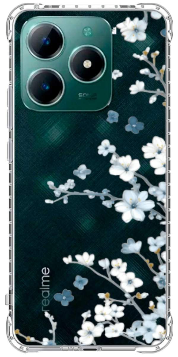 Capinha para Celular Flores de Inverno