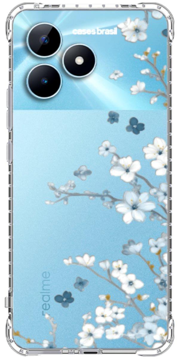 Capinha para Celular Flores de Inverno