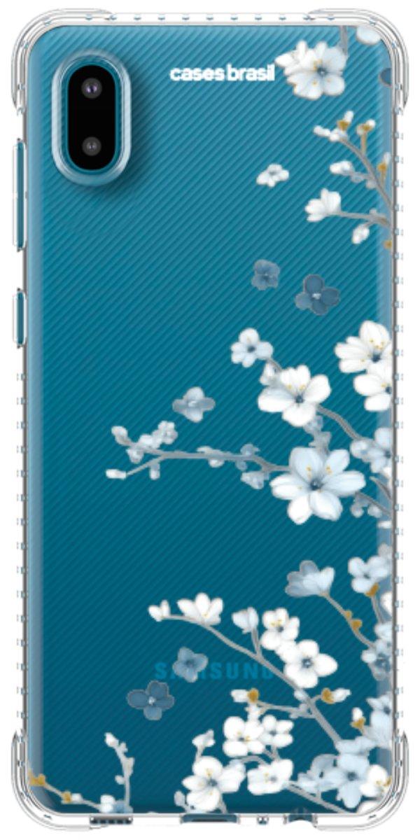 Capinha para Celular Flores de Inverno
