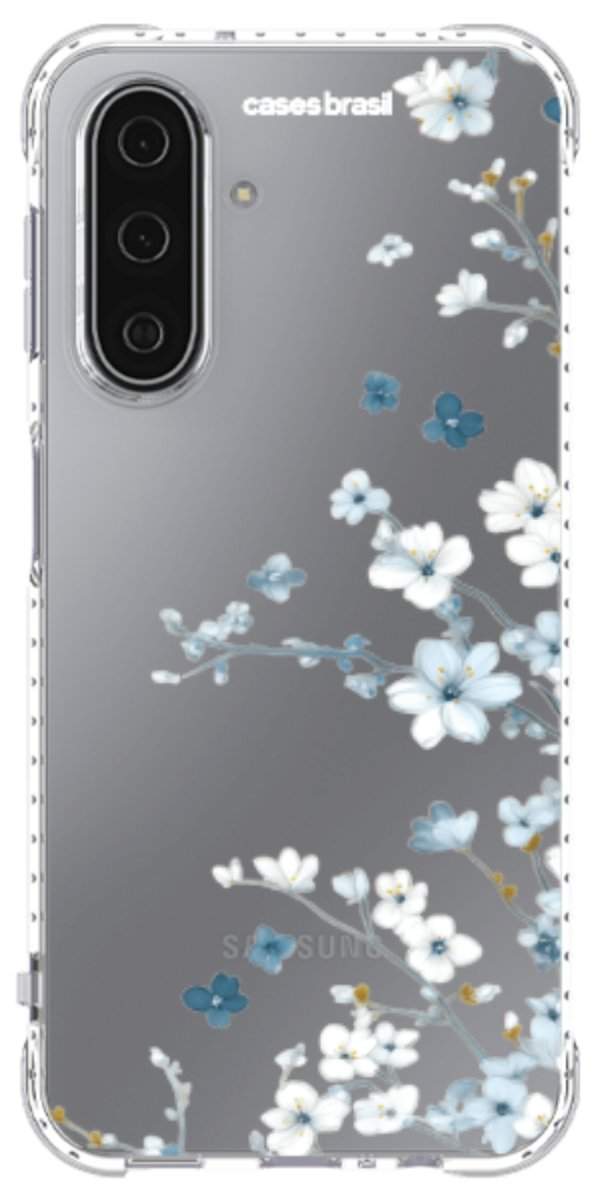 Capinha para Celular Flores de Inverno