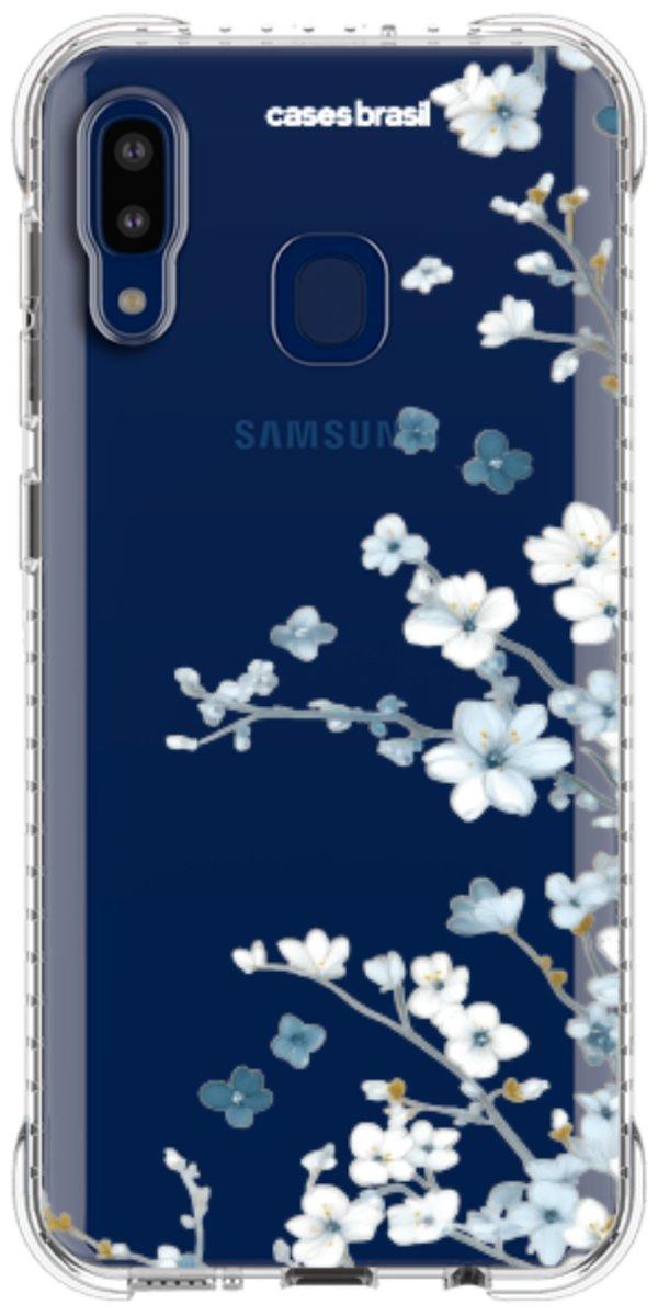 Capinha para Celular Flores de Inverno
