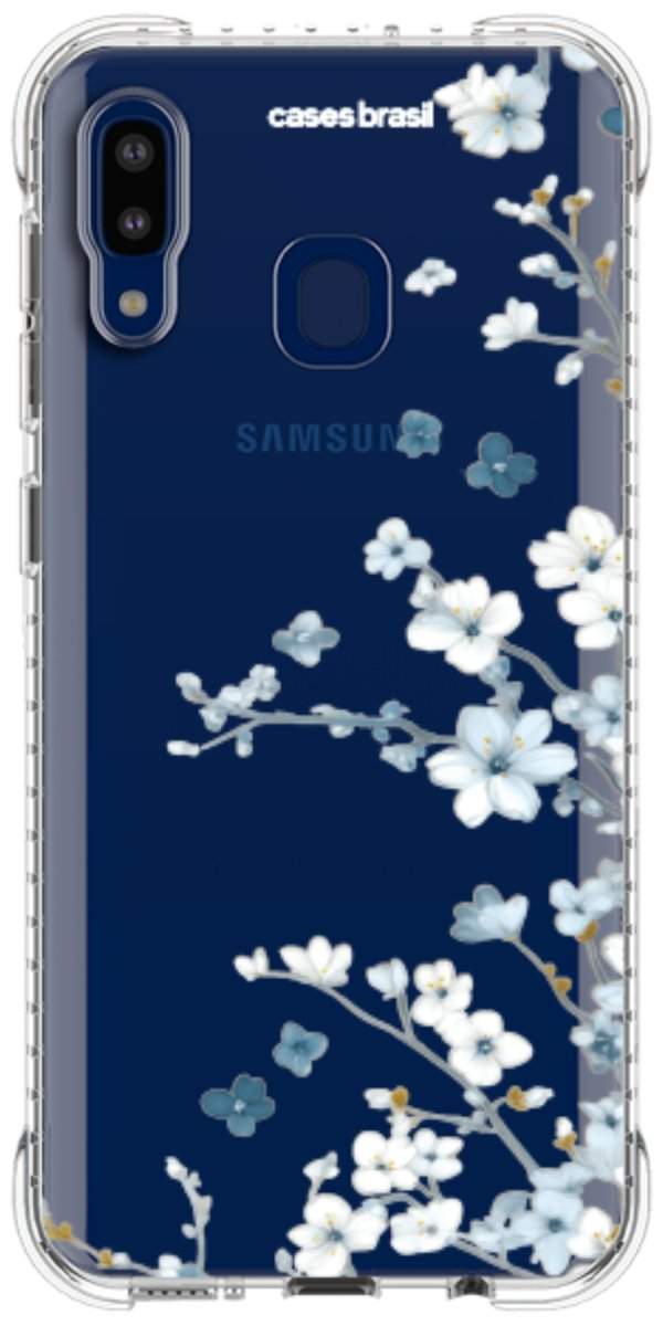 Capinha para Celular Flores de Inverno