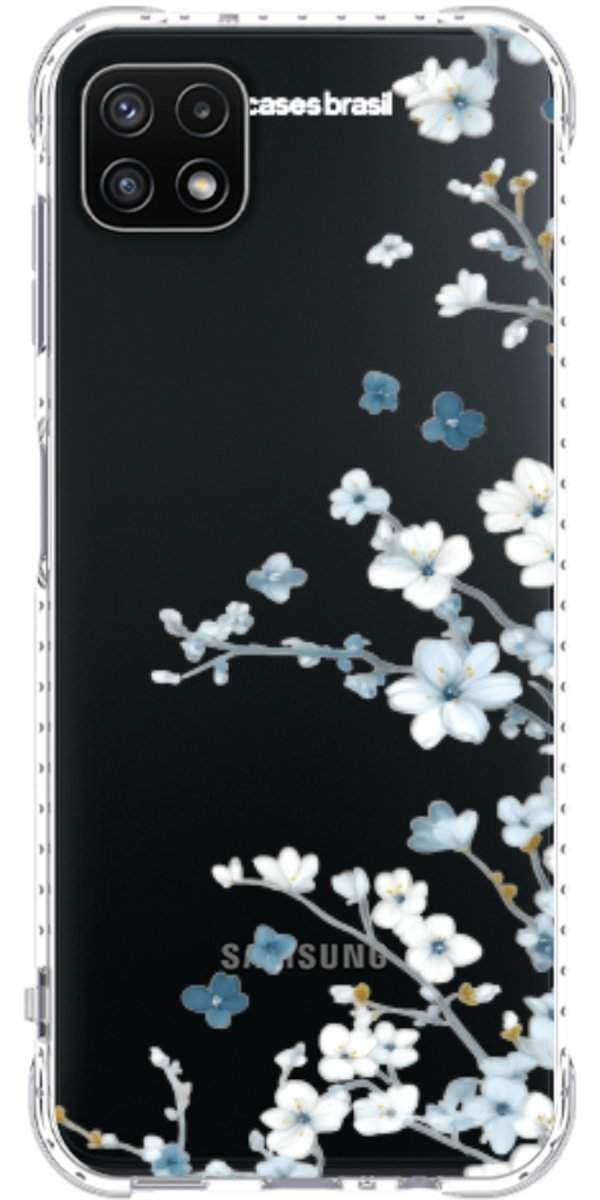 Capinha para Celular Flores de Inverno