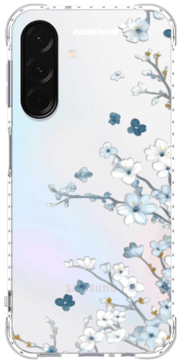 Capinha para Celular Flores de Inverno