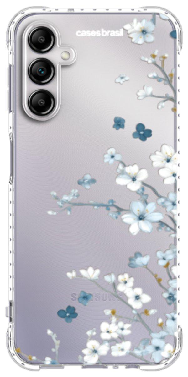 Capinha para Celular Flores de Inverno