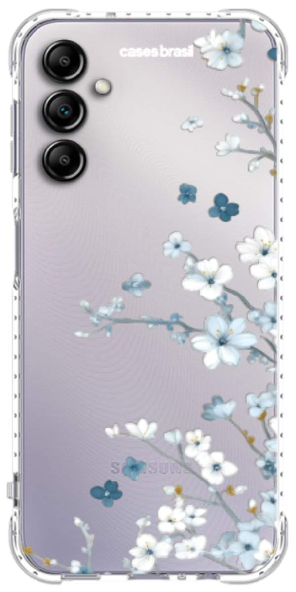 Capinha para Celular Flores de Inverno