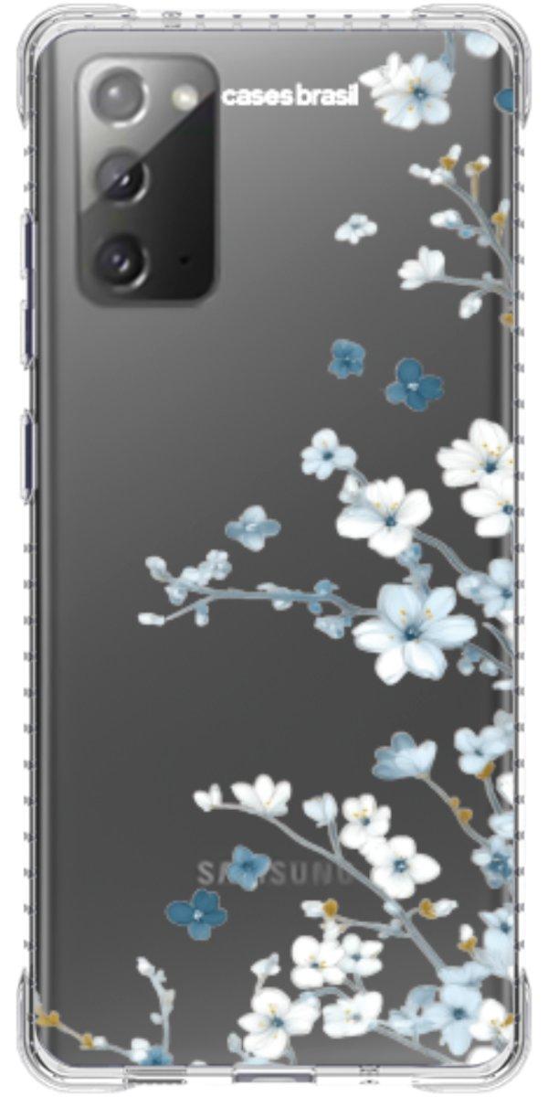 Capinha para Celular Flores de Inverno