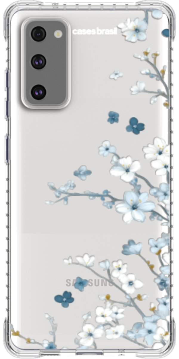 Capinha para Celular Flores de Inverno