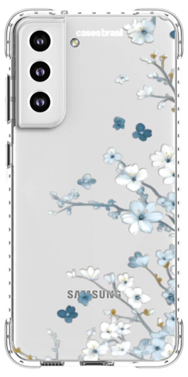 Capinha para Celular Flores de Inverno