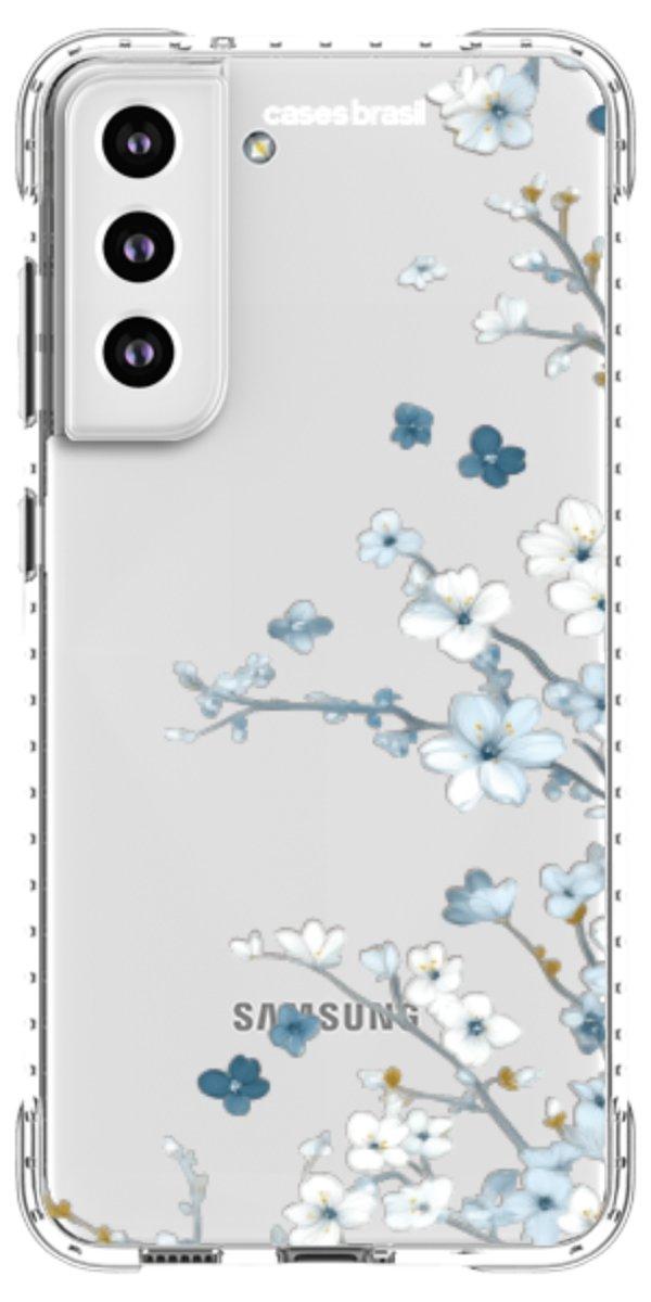 Capinha para Celular Flores de Inverno