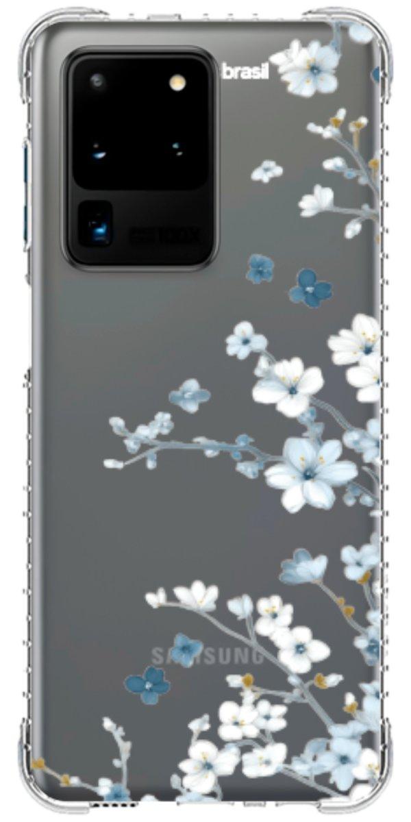 Capinha para Celular Flores de Inverno