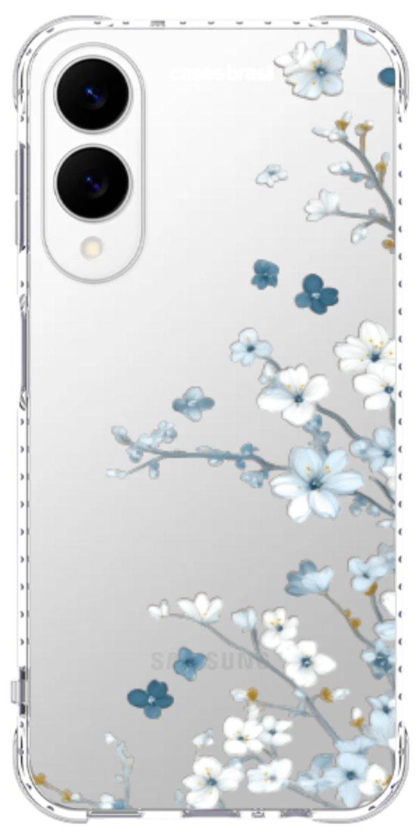 Capinha para Celular Flores de Inverno
