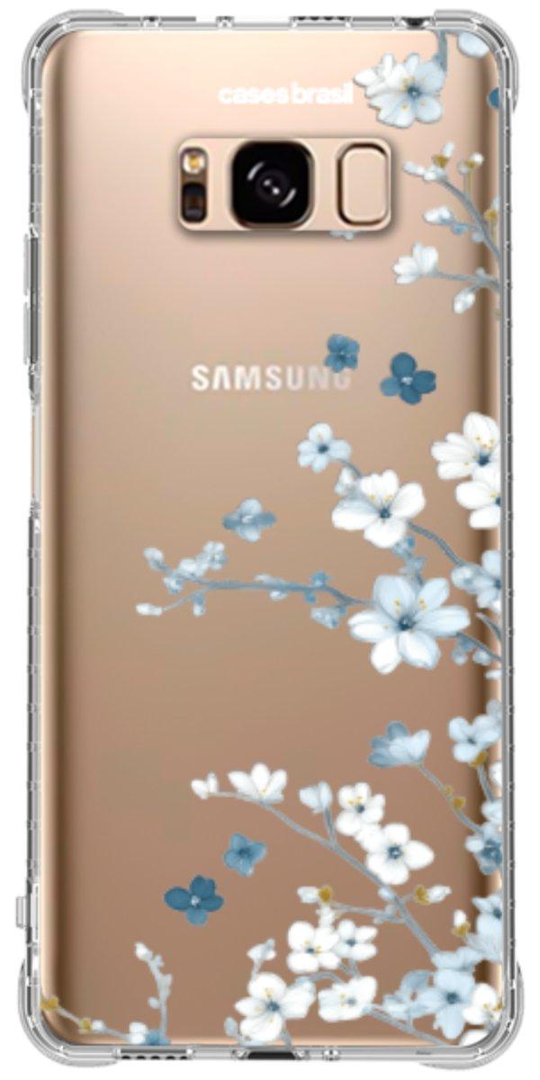 Capinha para Celular Flores de Inverno