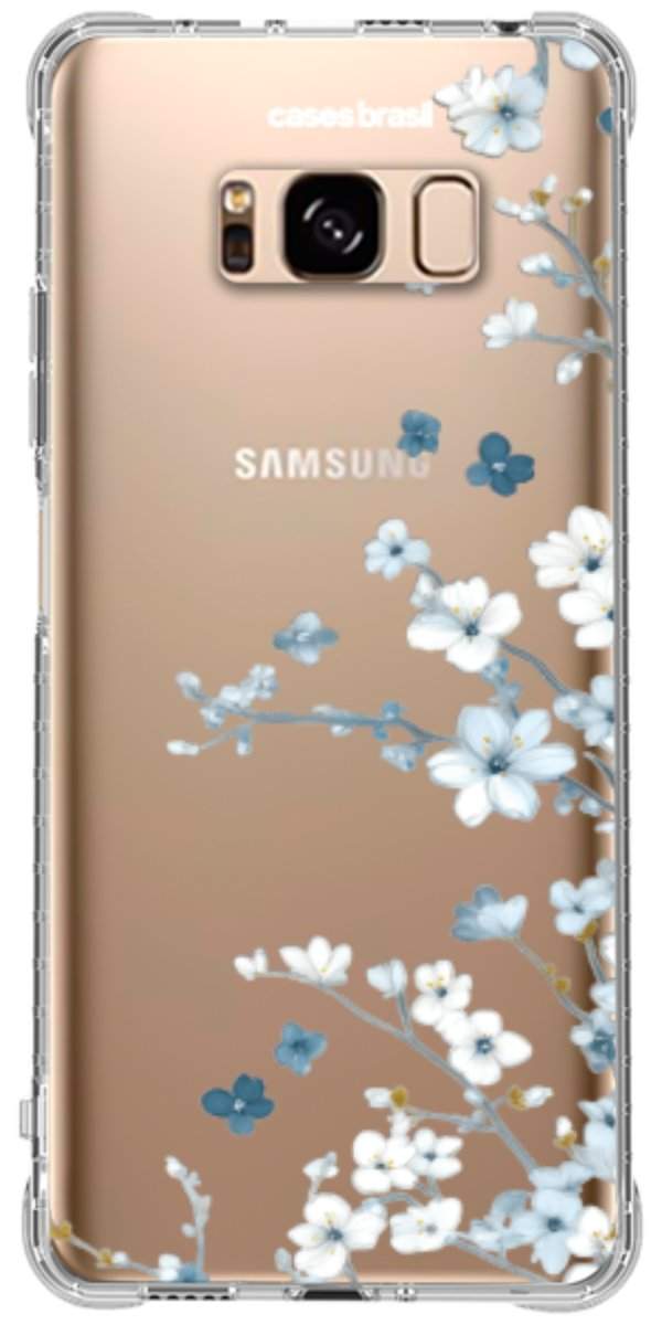 Capinha para Celular Flores de Inverno