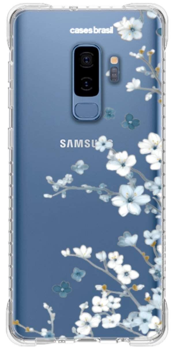 Capinha para Celular Flores de Inverno