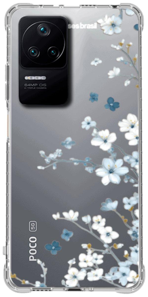 Capinha para Celular Flores de Inverno
