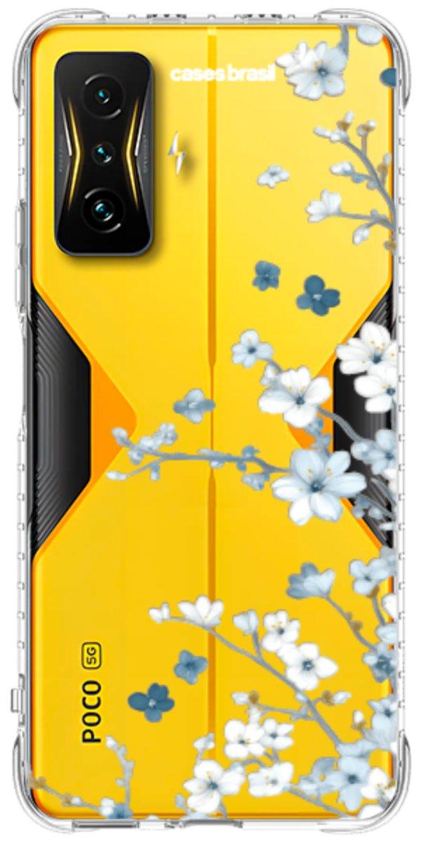 Capinha para Celular Flores de Inverno