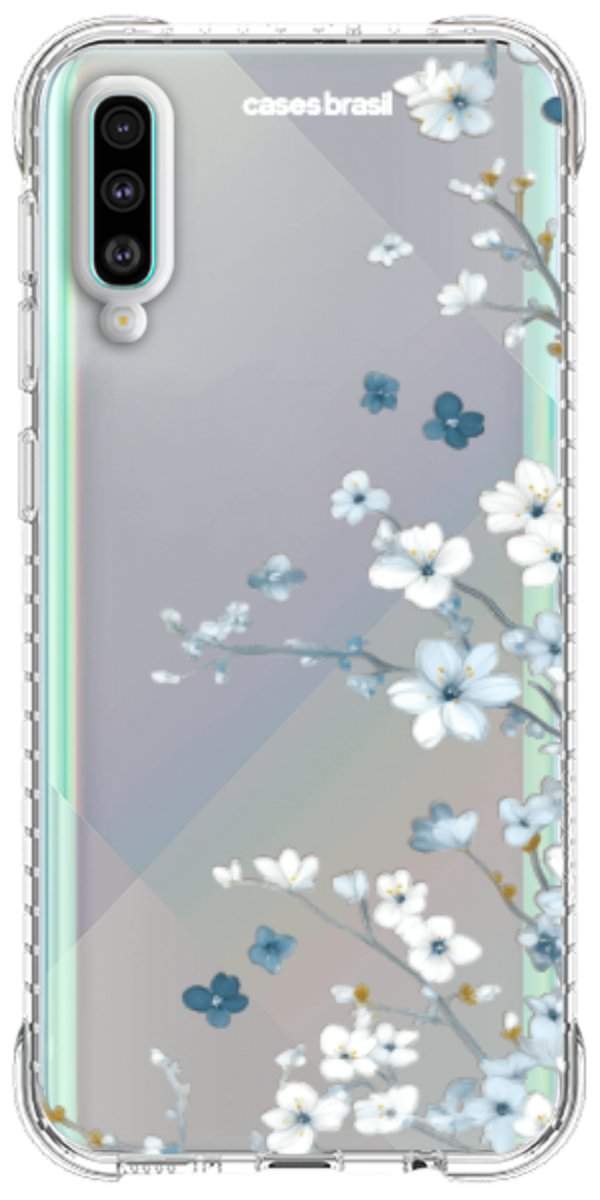 Capinha para Celular Flores de Inverno