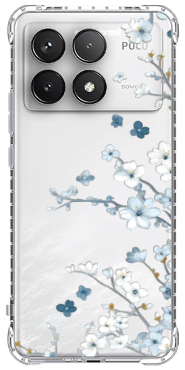 Capinha para Celular Flores de Inverno