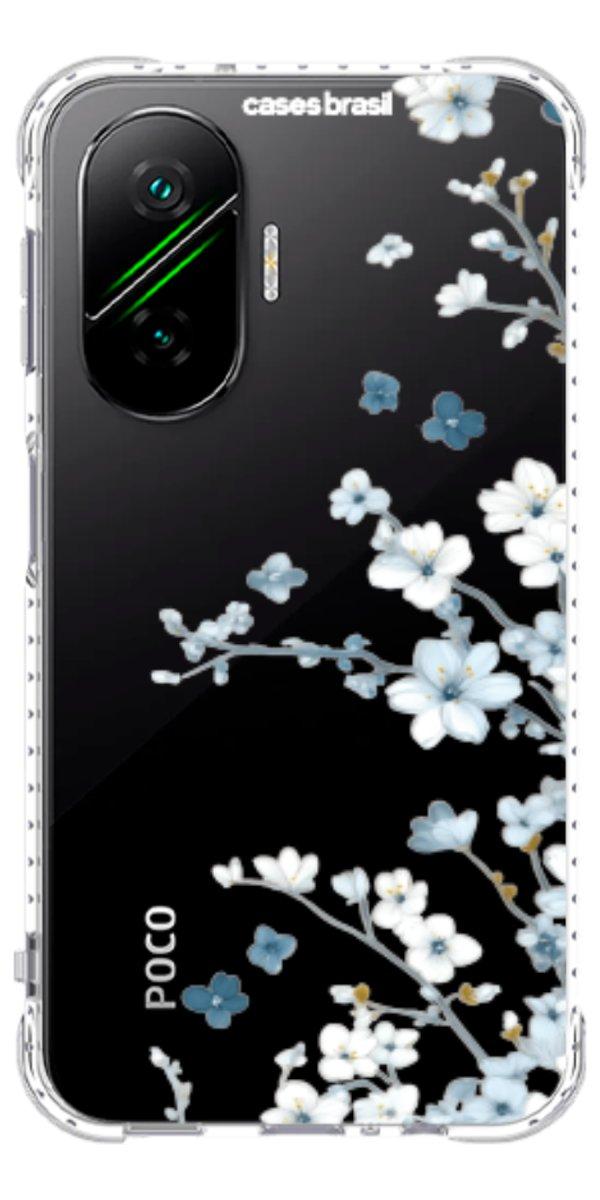 Capinha para Celular Flores de Inverno