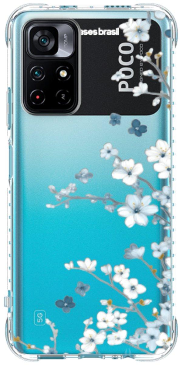 Capinha para Celular Flores de Inverno