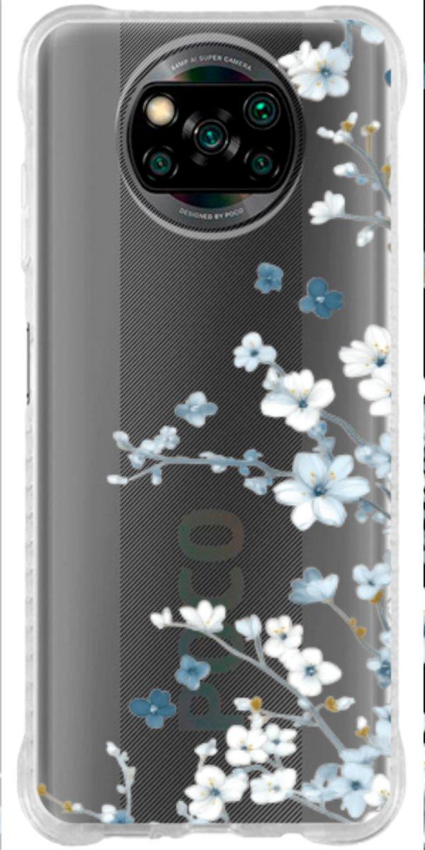 Capinha para Celular Flores de Inverno
