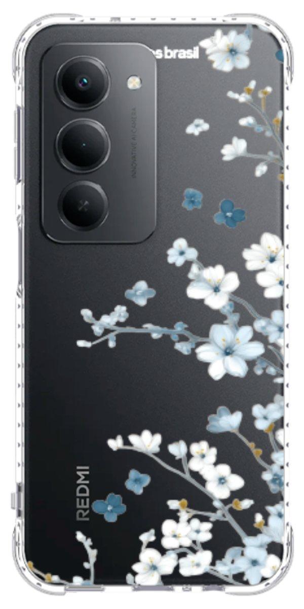 Capinha para Celular Flores de Inverno