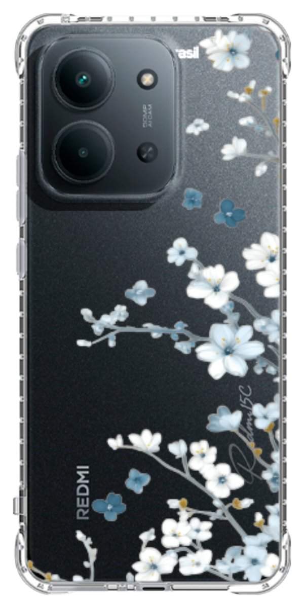 Capinha para Celular Flores de Inverno