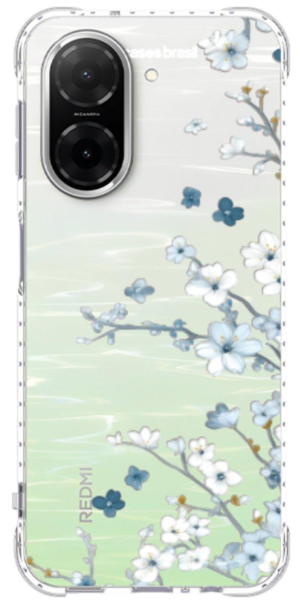 Capinha para Celular Flores de Inverno