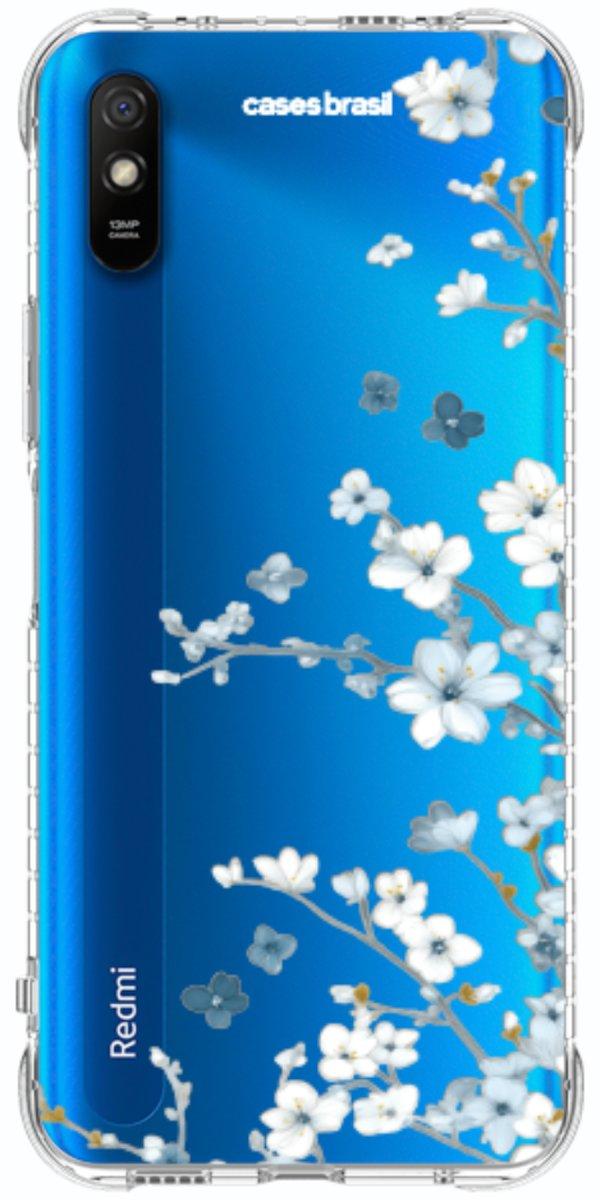 Capinha para Celular Flores de Inverno