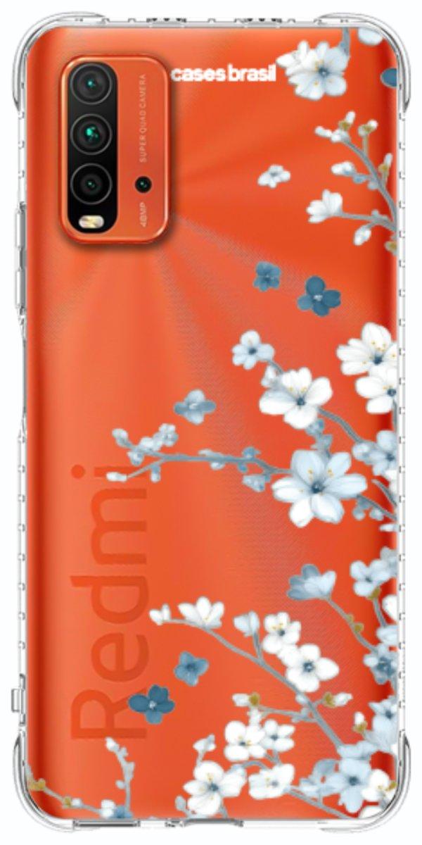 Capinha para Celular Flores de Inverno
