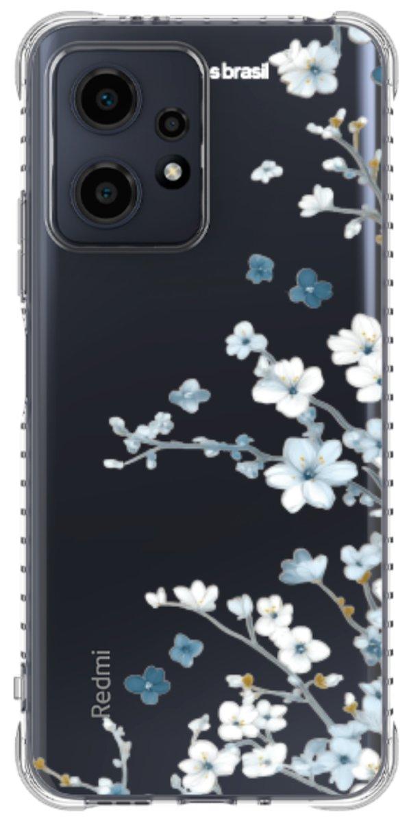 Capinha para Celular Flores de Inverno