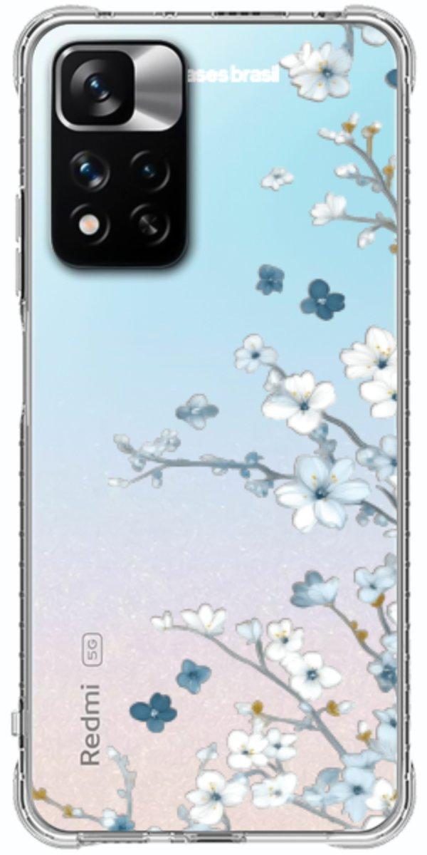 Capinha para Celular Flores de Inverno
