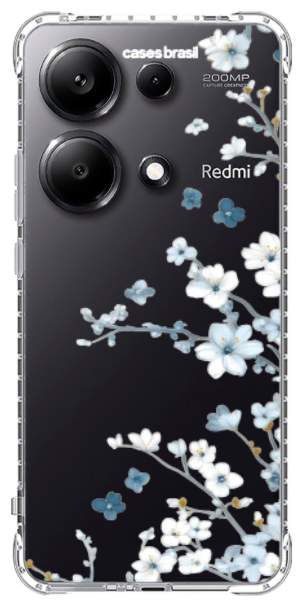 Capinha para Celular Flores de Inverno