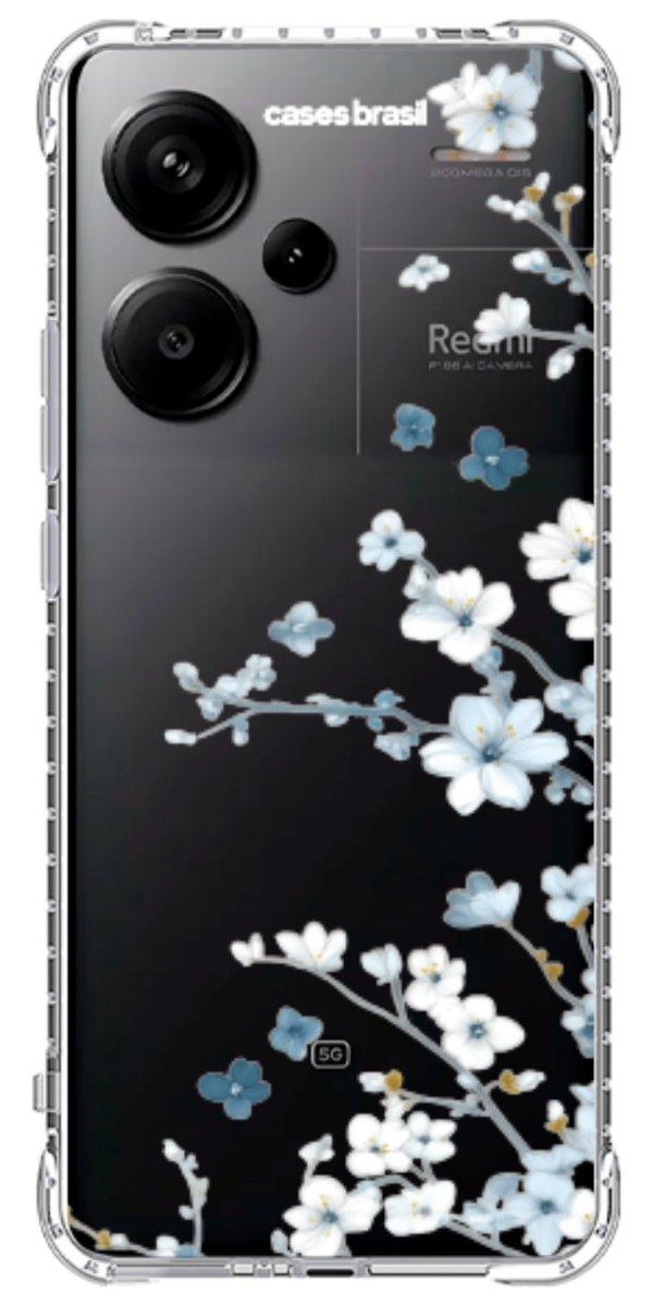 Capinha para Celular Flores de Inverno