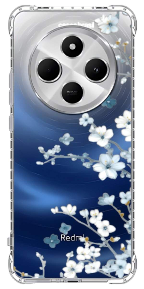 Capinha para Celular Flores de Inverno
