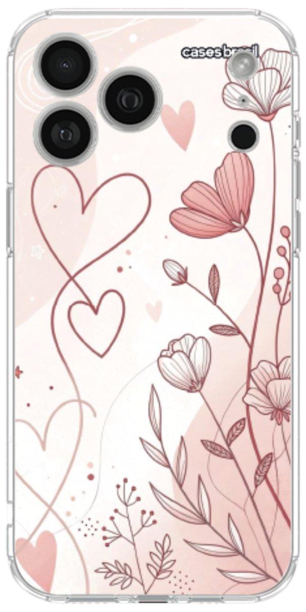 Floral com Corações