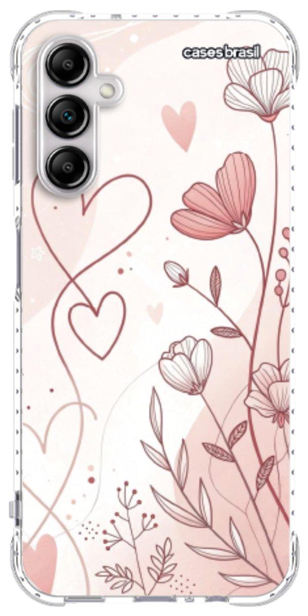 Floral com Corações