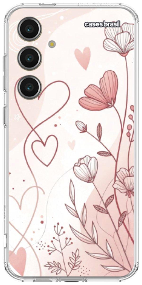 Floral com Corações