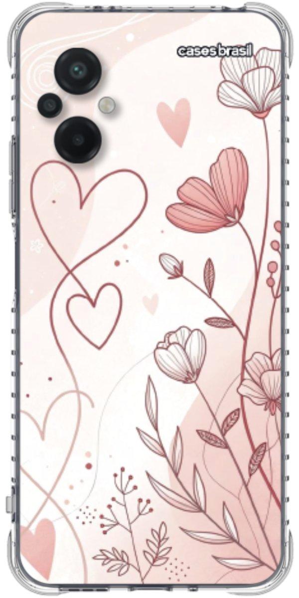 Floral com Corações