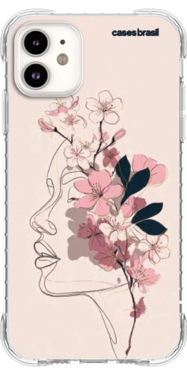 Capinha para Celular Silhueta Botânica