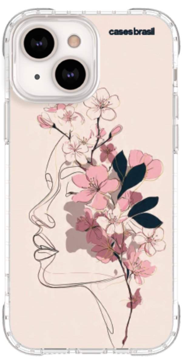 Capinha para Celular Silhueta Botânica
