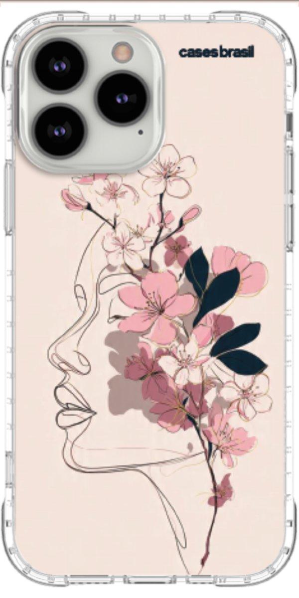 Capinha para Celular Silhueta Botânica