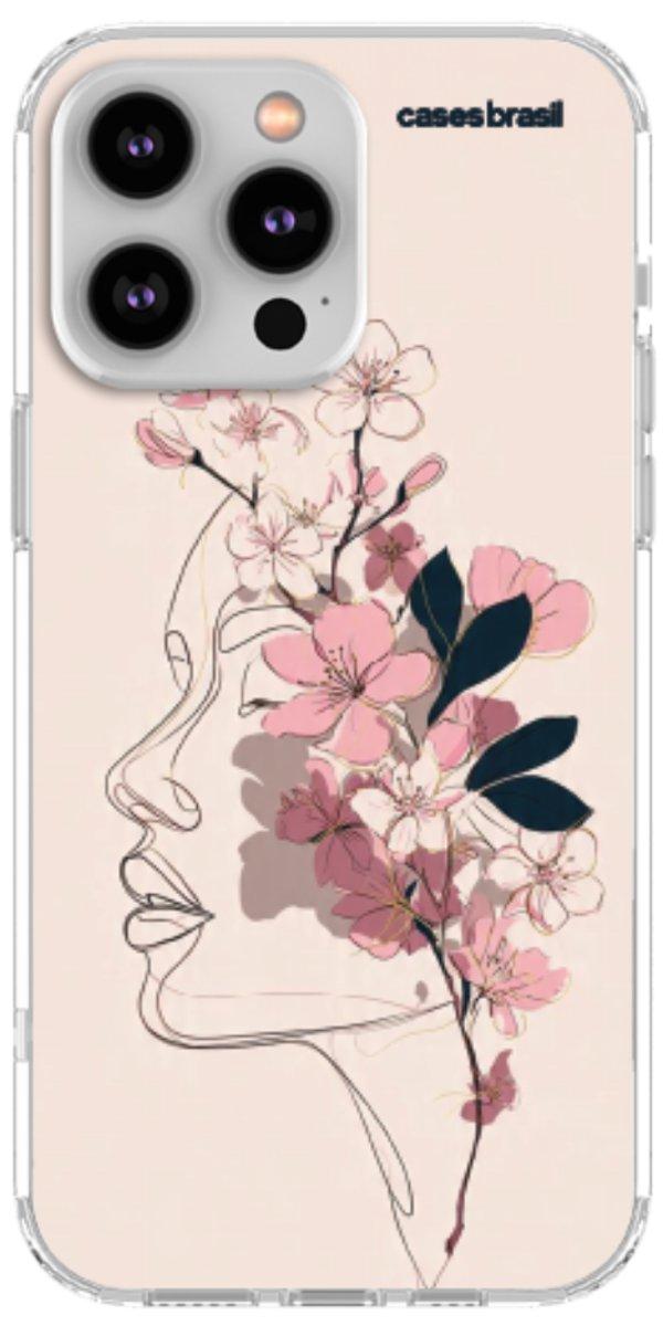 Capinha para Celular Silhueta Botânica