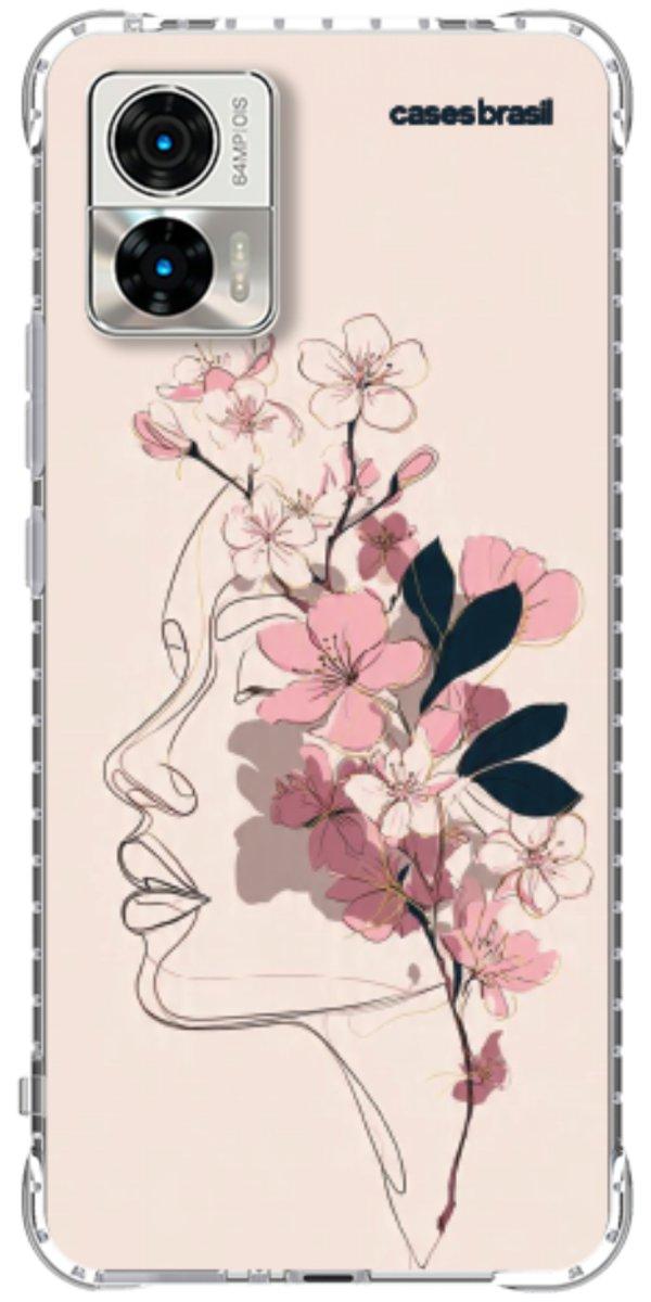Capinha para Celular Silhueta Botânica