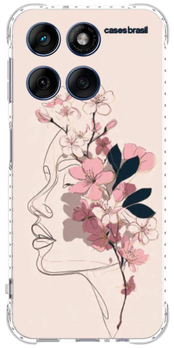 Capinha para Celular Silhueta Botânica