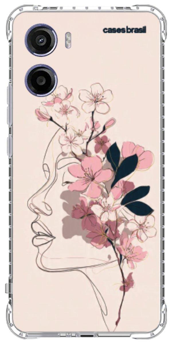Capinha para Celular Silhueta Botânica