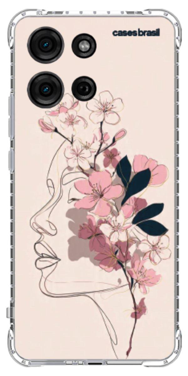 Capinha para Celular Silhueta Botânica