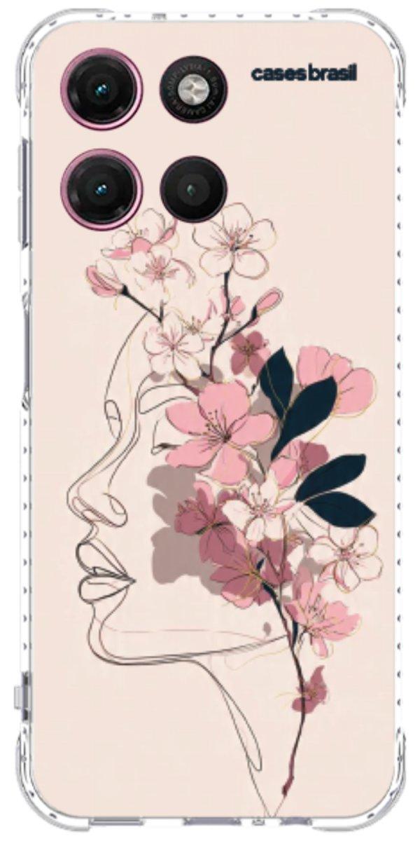 Capinha para Celular Silhueta Botânica